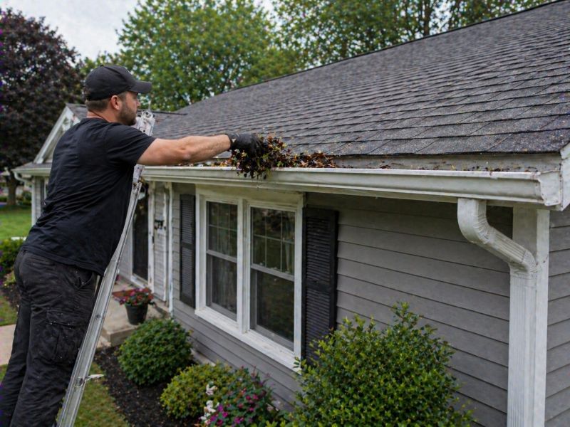 Clogged Gutter Clearing in Long Island, NY