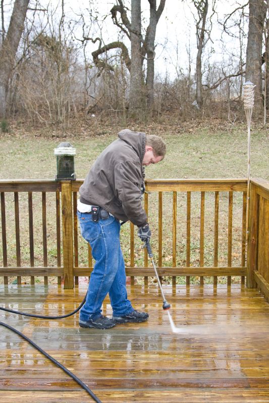 Fence and Deck Powerwashing