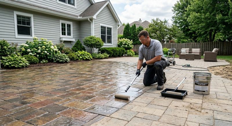Pavers Sealing in Renton, WA